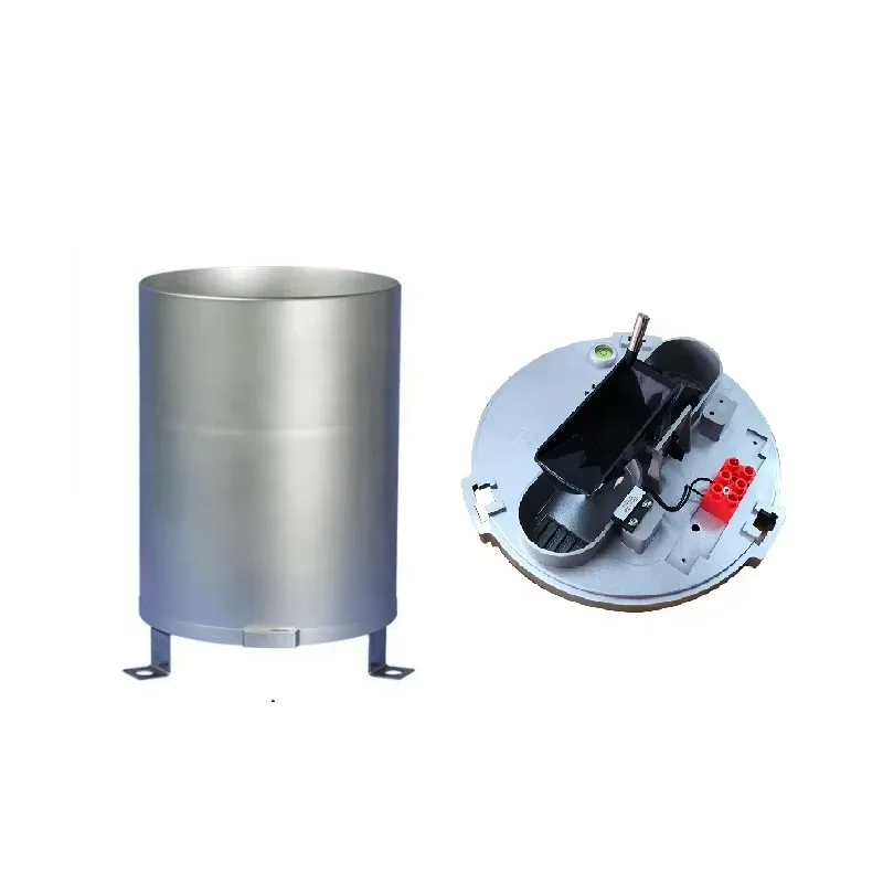 In stock New Economical  Plastic Pulse tipping Bucket Rain Gauge Weather Station Used Rain Sensor