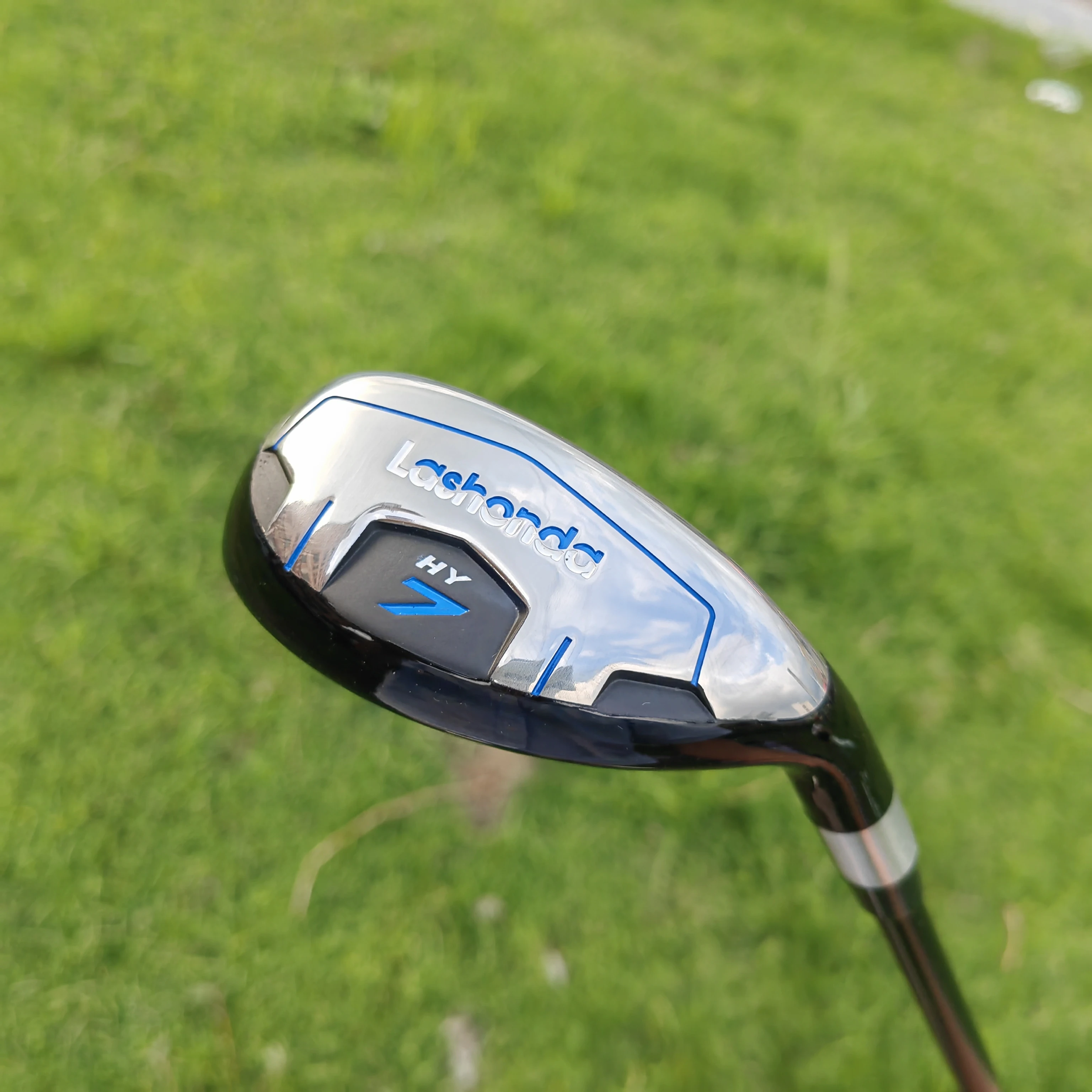 Lashonda Golf Hybrid Club - Kippenpoot Koolstofvezel SR-as, all-terrain dekking, hoge vergeving voor lange afstanden