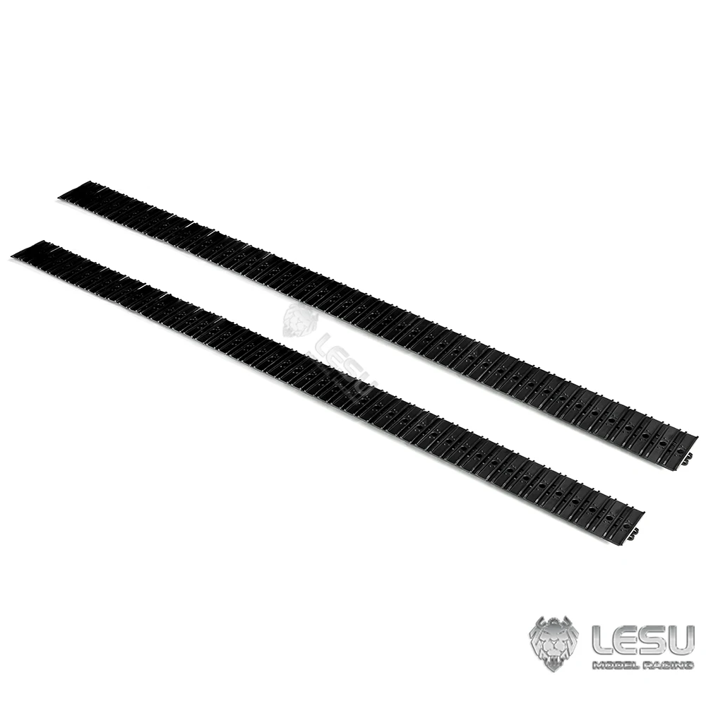 RC Metal Black Tracks for 1/14 LESU Remote Control Hydraulic Excavator Digger 374F ET35 Parts Accessories Toy Model TH22756