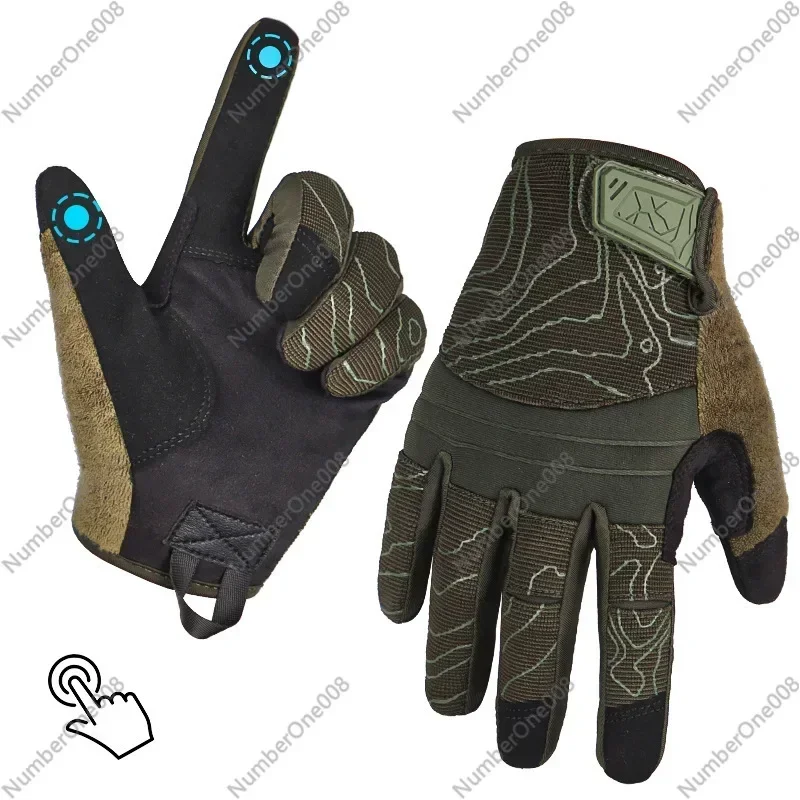 

Outdoor Sports Gloves Wholesale Mountaineering Riding Protective Motorcycle Gloves Men's Touch Screen Wear-resistant