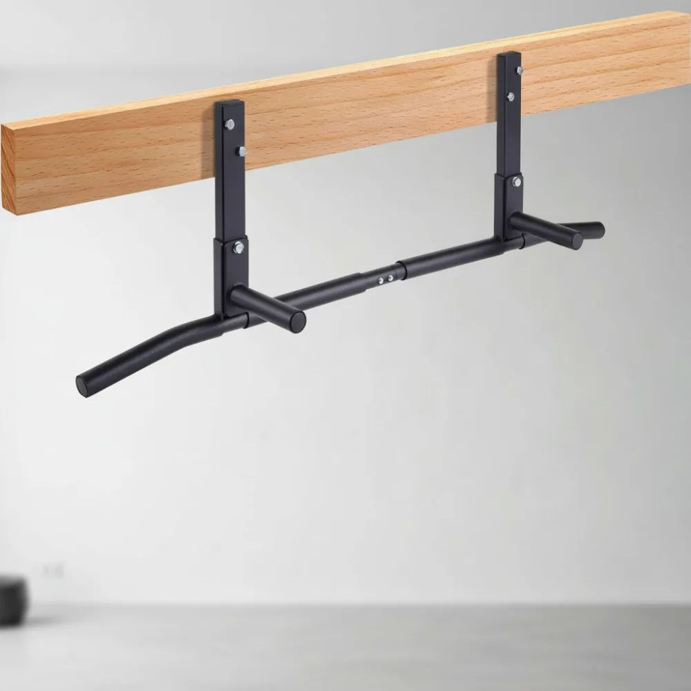 Barra de dominadas de techo de alta resistencia, barra de barbilla multiagarre de 42" de ancho para gimnasio en casa y entrenamientos de Crossfit