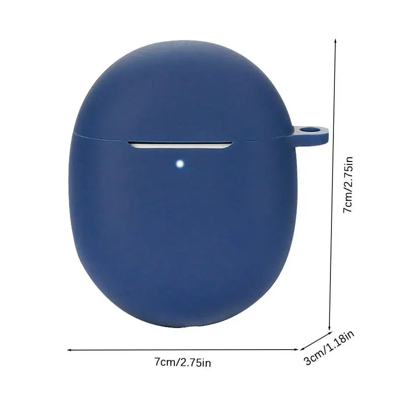 Silicone Protective Case For Google Pro Wireless Headphone Protector Case Cover Shell With Hook Dustproof Sleeve