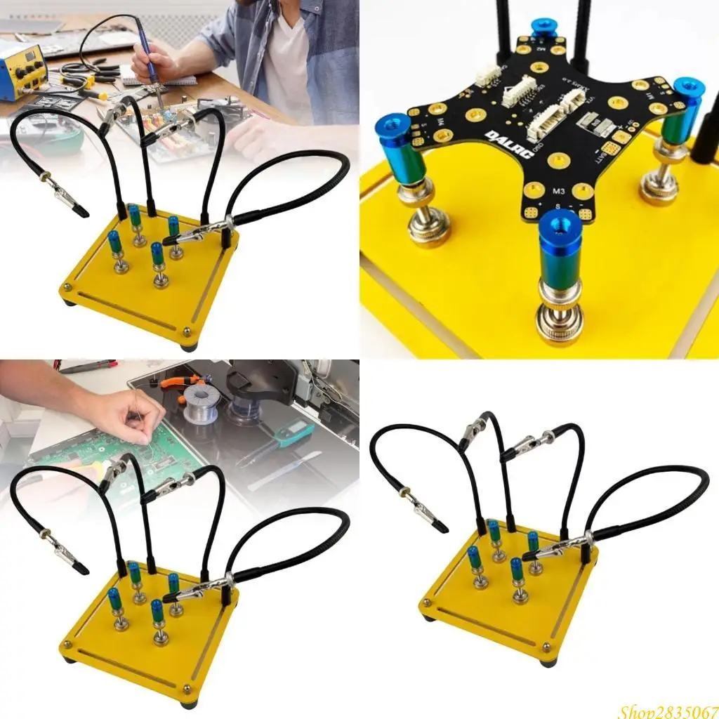 

Flexible Arm Soldering Aid for Precise Electronics and Hobbies Projects Assembly 831F