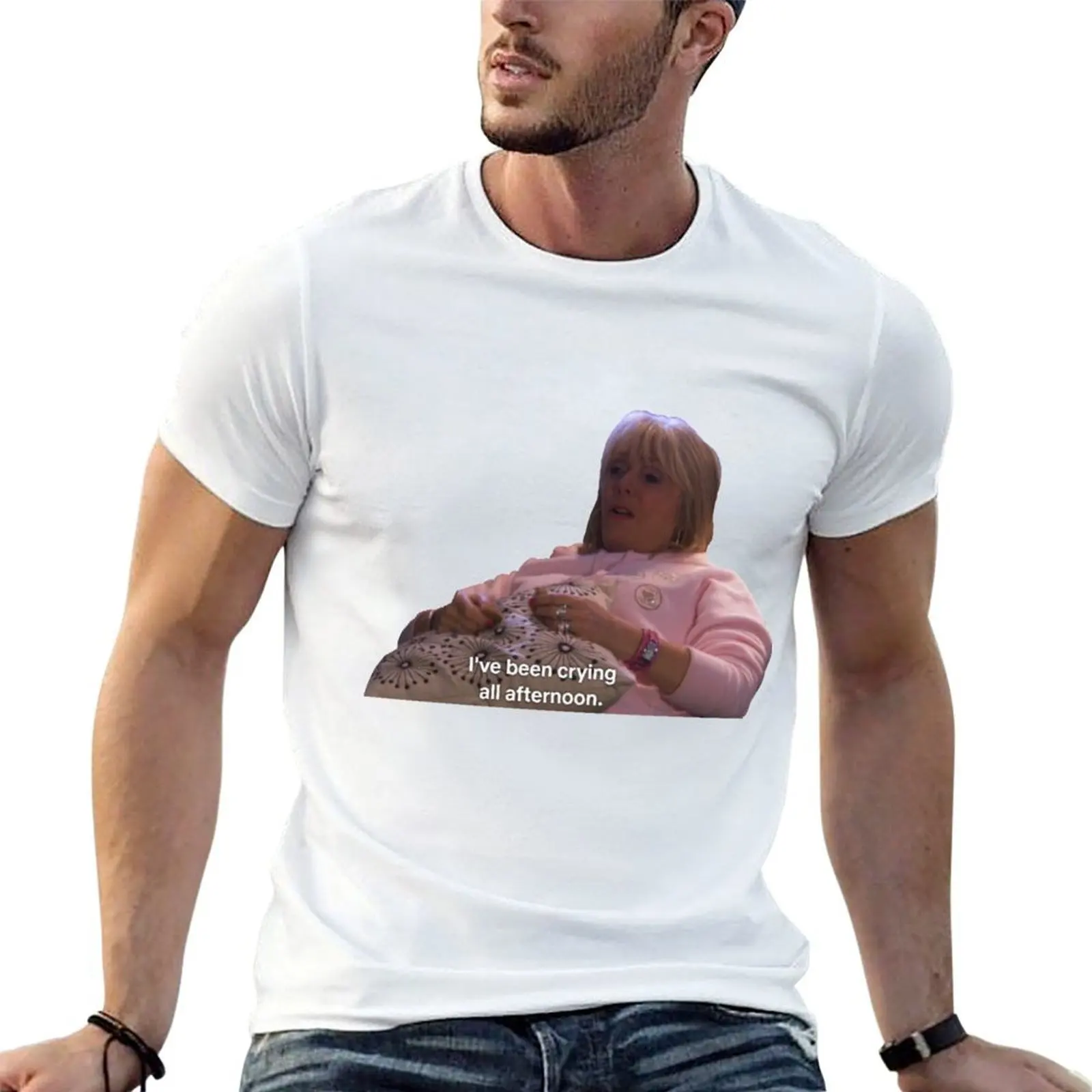 

Pam Shipman Crying All Afternoon Gavin & Stacey T-Shirt t shirts for man graphic cars man t shirt cotton T-Shirt