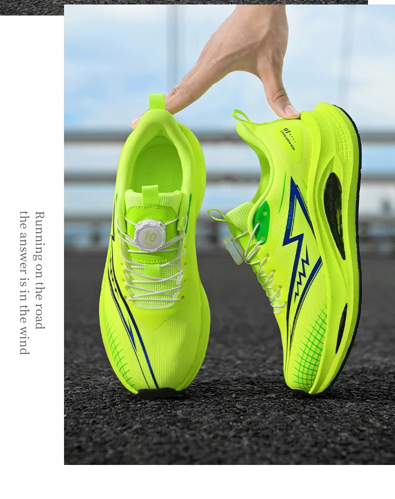 Leistungsstarke Carbonplatten-Rennschuhe für Männer und Frauen, Leichte, Federnde Laufschuhe, Rutschfeste Dämpfende Schuhe für Marathon und Fitnessstudio – Detail 8