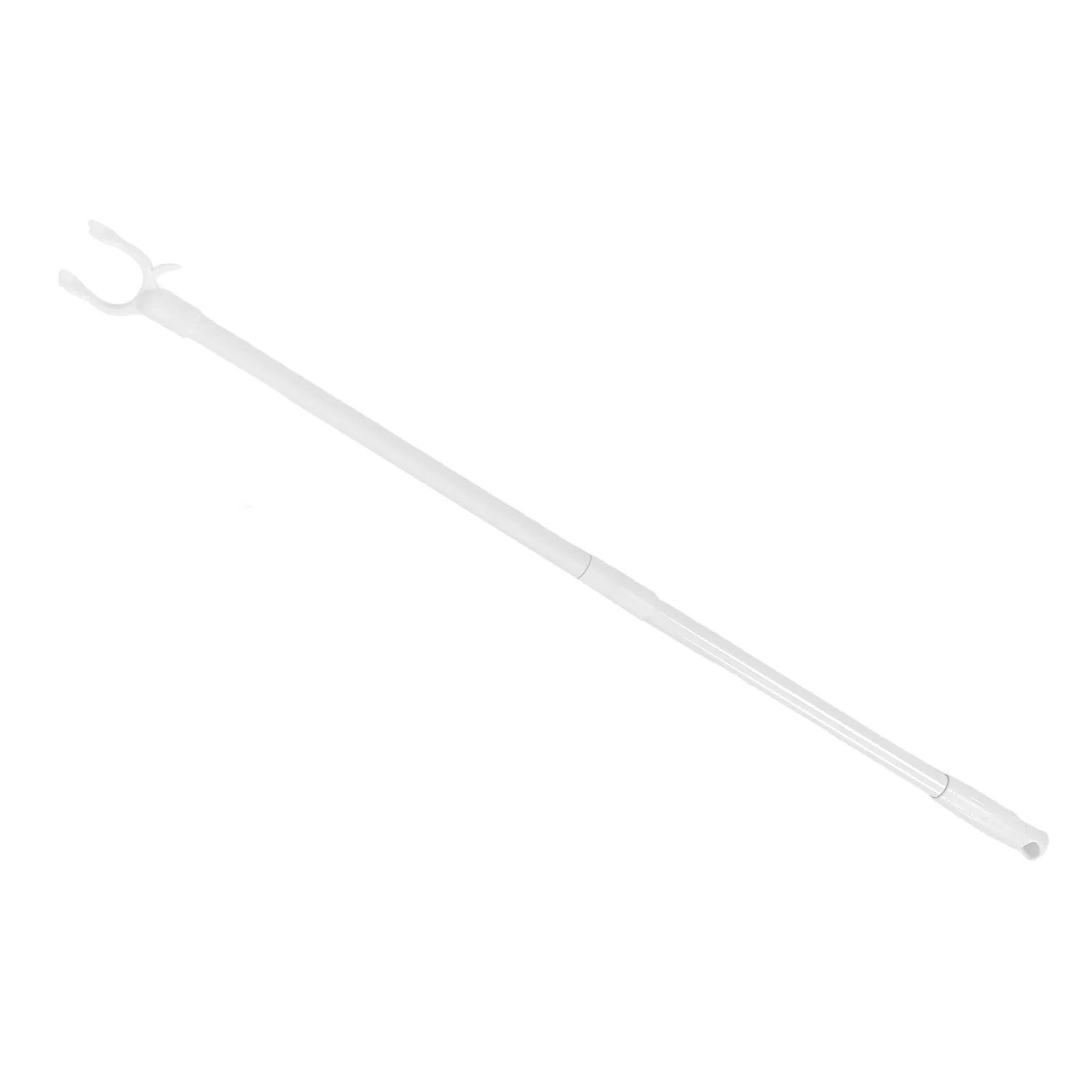 Detachable Clothes Reach Pole Adjustable Long Reach Clothes Drying Rod for Dorm Balcony Closet Home Space Saving Sturdy