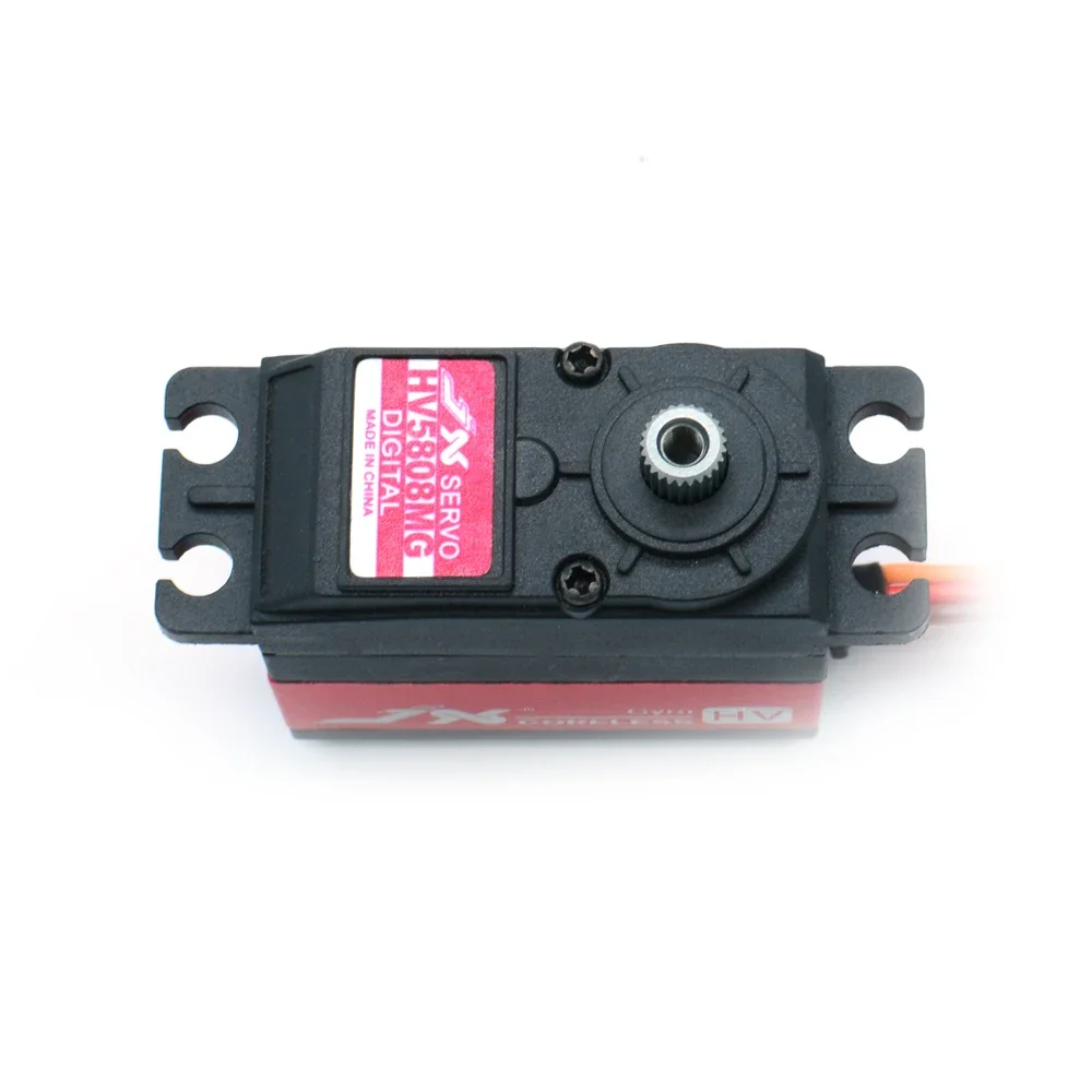 JX Servo PDI-HV5808MG 7kg High-Voltage Digital Narrow Frequency Tail Locking Hollow Cup HV Gyro Coreless Servos For Rc Drone