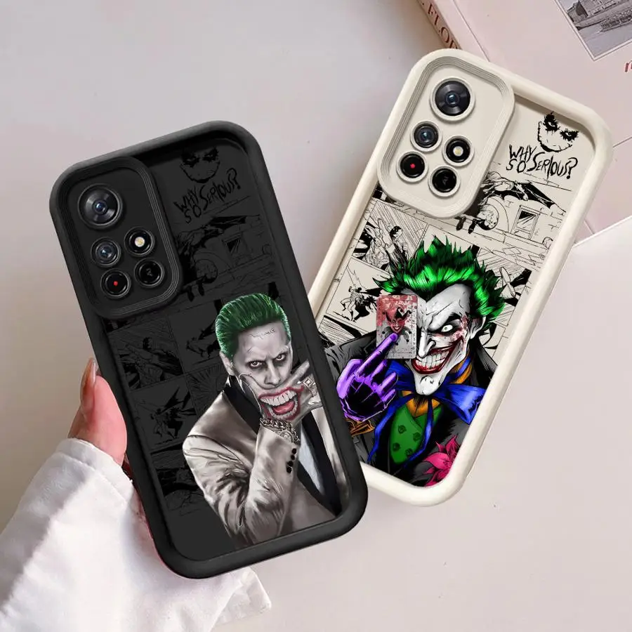 Villain J-Jokers Phone case for Xiaomi Redmi Note 10 10S 11 11S 12 Pro 12S 13 Pro 13ProPlus 12ProPlus 4G 5G case