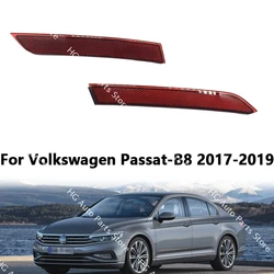 For Volkswagen Passat-B8 2017-2019 Rear Bar Lights Rear Bumper False Lights Reflector Strip Reflector