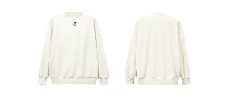Amii Women's Oversize Sweatshirt Long Sleeve Letter Graphic Drop Shoulder Casual Loose Tops 2026 Autumn Female Clothing 12623134
