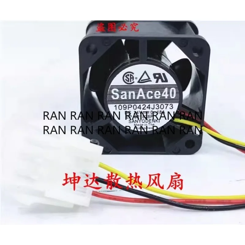 

New Cooler Fan for SANYO 109P0424J3073 DC24V 0.18A Cooling Fan 4028 40*40*28MM