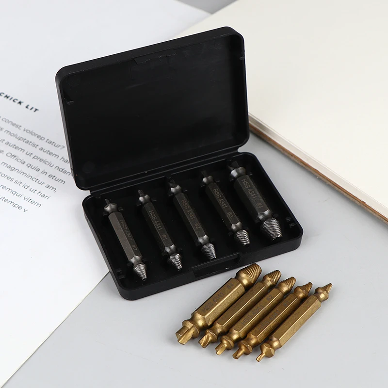 Multi-Spline Extractor Drill Broken Damaged Screw Extractor Drill Bit Speed Out Bolt Extractor Bolt Stud Remover Tool