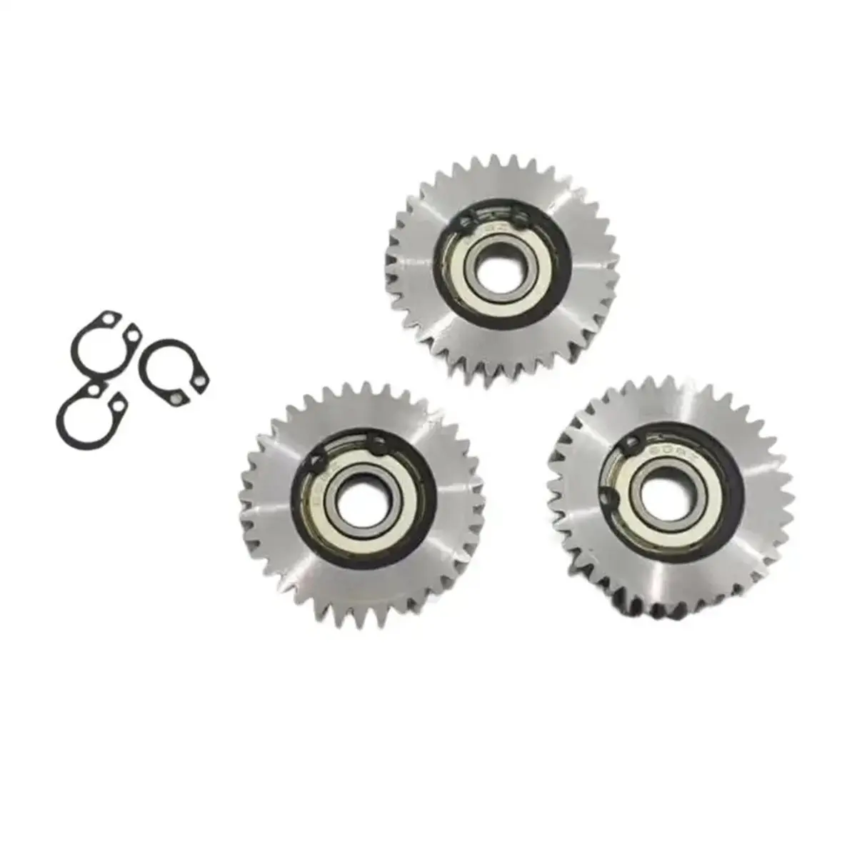 FUA@ E-Bike Gear Set 36T Planetary Gear with Clutch Set Solid 36 Tooths Electric Bike Gear, Gears Clutch Sun Gear 36T Parts