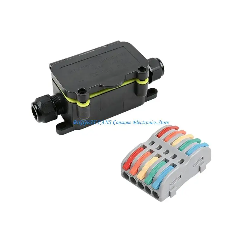 F68B High Performances Waterproof Junction Box Waterproof Connector For Outdoor