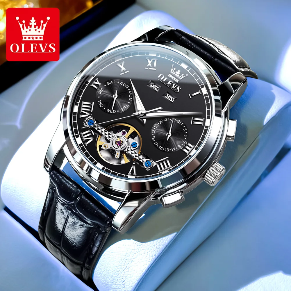 olevs-casual-fashion-men's-watches-leather-strap-original-automatic-mechanical-wristwatch-for-man-waterproof-luminous-calendar