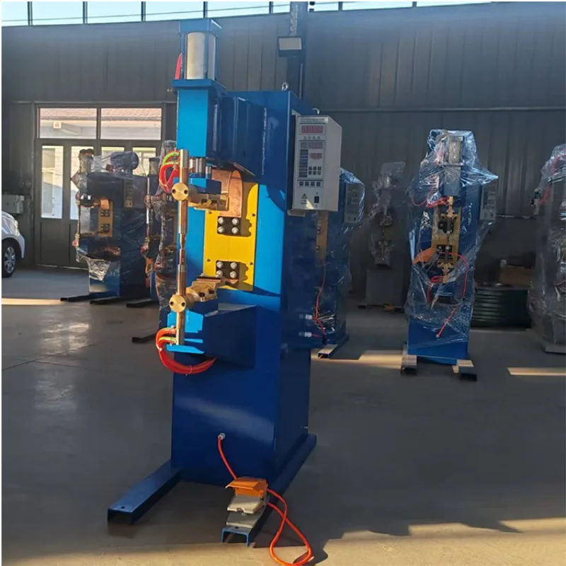 Semi Automatic Pneumatic Spot Welding Machine Stainless Steel Iron Galvanized Sheet Welder For Auto Parts And Craftwork Welding
