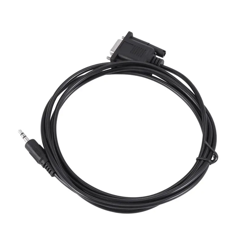 B76B 10X DB9 9 Pin VGA Female to TRS 3.5mm Stereo Male Serial Data Cable RS232 for Projector 6 Feet