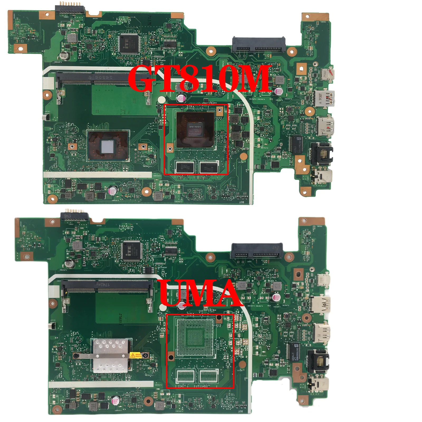 KEFU X705 Notebook Mainboard For ASUS Vivobook 17 X705NC X705NA X705N Laptop Motherboard CPU N3350 N42000 Test OK UMA/GT810M