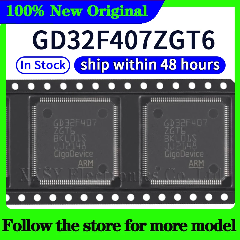 

GD32F407ZGT6 In stock 48 hours ship