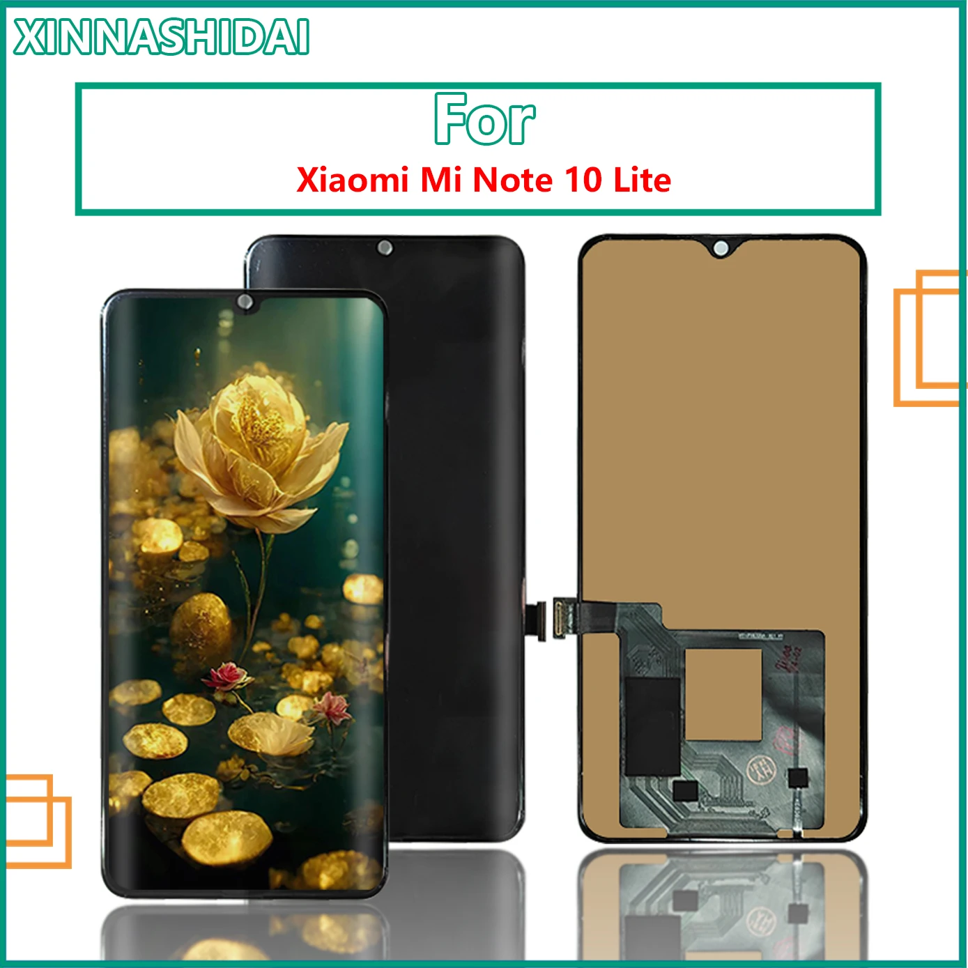 NEW TFT LCD For Xiaomi Mi Note 10 Lite LCD Display Touch Screen Digitizer Assembly