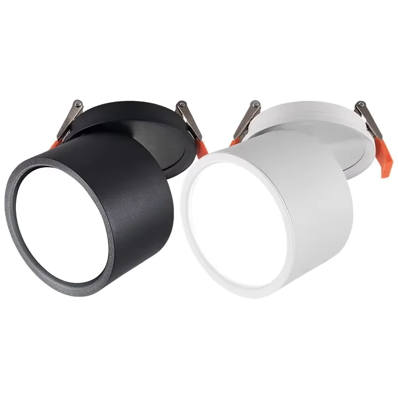 

Embedded Dimmable Downlight Anti Glare Ceiling Lamp Rotating adjustment Spot Lights AC90V-260V Background Lamps Indoor Lighting