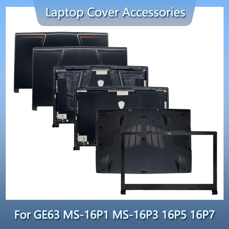 

Новинка для GE63 MS-16P1 16P3 16P5 16P7, обычная красочная версия ноутбука, задняя крышка ЖК-дисплея, передняя рамка, панель, петли, упор для рук, нижняя часть корпуса