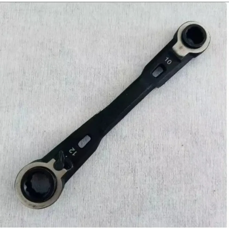 2Pcs 4 In 1 Wrench Set Open Double Purpose Combination Ratchet Wrench Accessories Portable Spanner Repair Tool