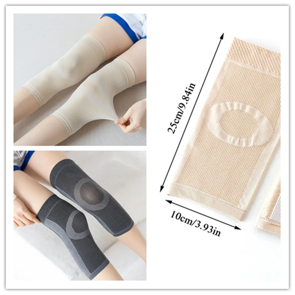 

Knee Protection Compression Knee Pads Leg Warmers Joint Covers Warm Shin Protector Elastic Lightweight Calf Compression Sleeves