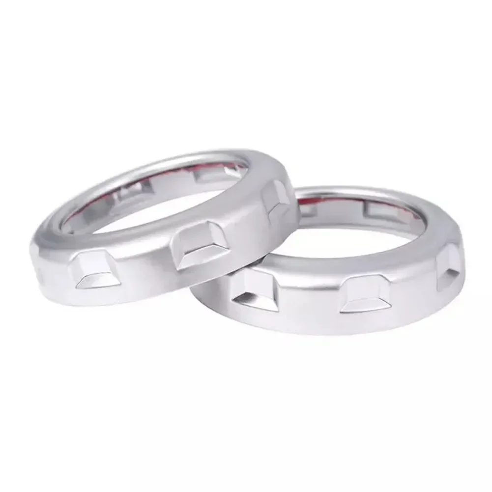 

Car Vent Ring Cover Accessory Silver Vent Ring Vent Ring For Discovery Perfect Car Match Stable Characteristics