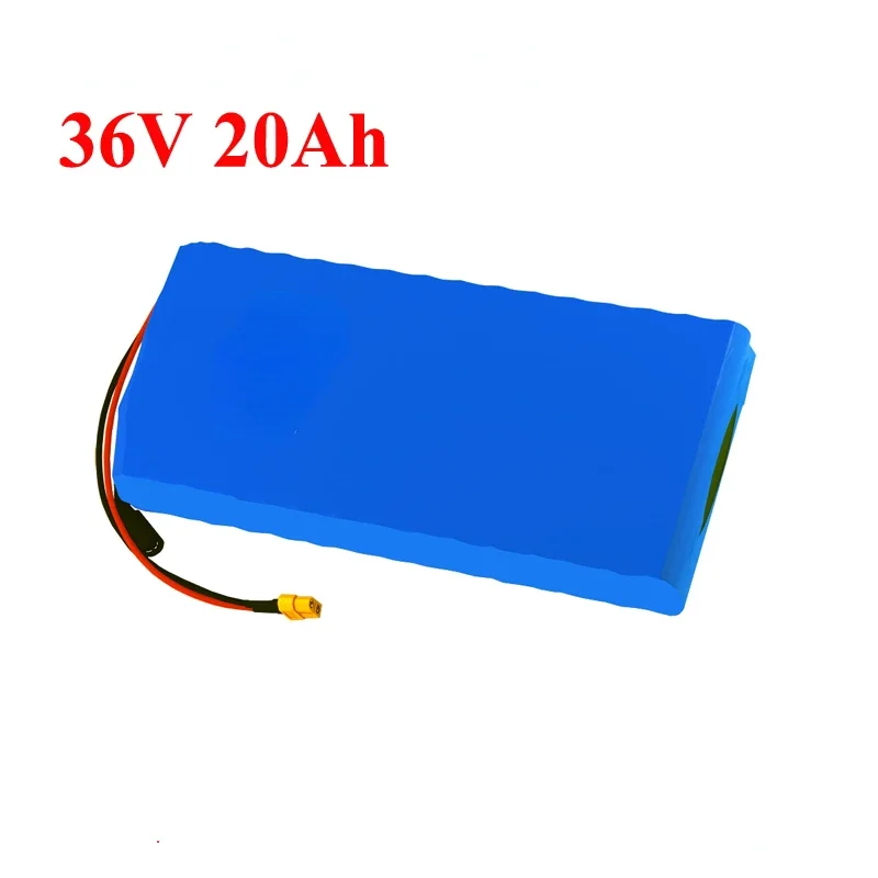 

36V 20Ah 18650 Lithium Battery Pack for 1000W Electric Bike Battery with Electric Bike Battery XT60 Plug Optional 42V 2A Charger