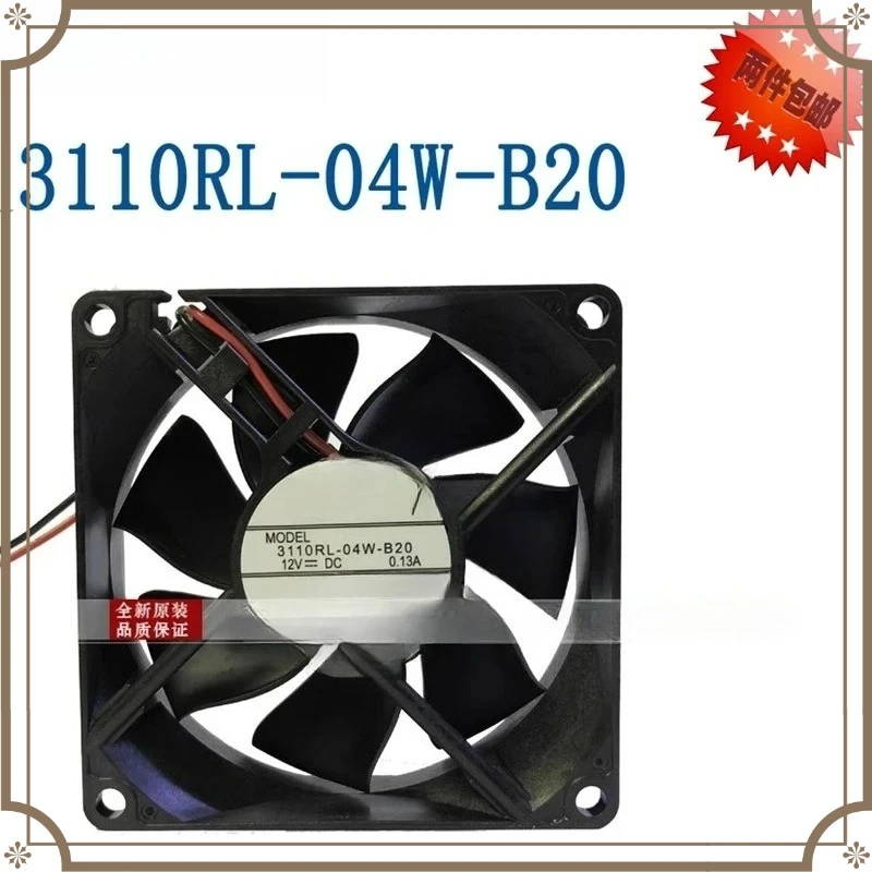 3110RL-04W-B20 DC Brushless Cooling Fan 12V 0.13A Axial Cooling Fan For NMB