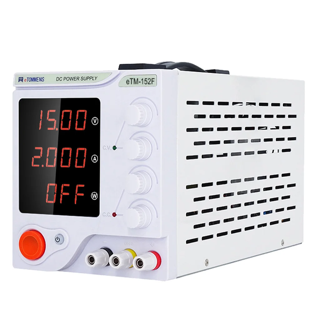 

Adjustable Voltage 15V 30V 60V Regulator Switching Bench Power Supply DC Laboratory Power Supply Preset Current