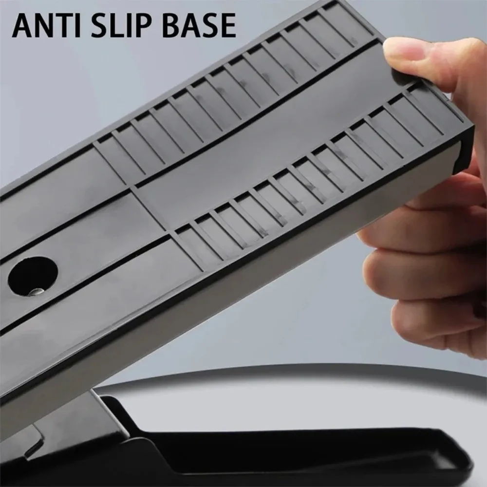 Labor-Saving Heavy Duty Stapler Multifunction Portable Hand Operated Stapler Up To 210 Pages Simple Paper Binding Stapler