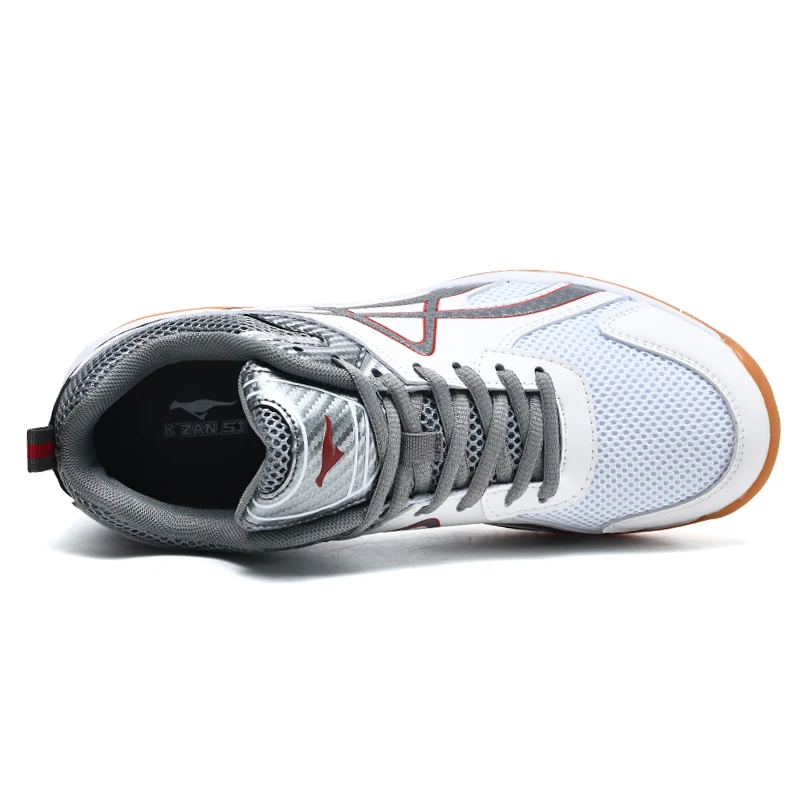 Chaussures de tennis professionnelles pour hommes et femmes, baskets de badminton en maille respirante, chaussures de volley-ball non ald, taille 46