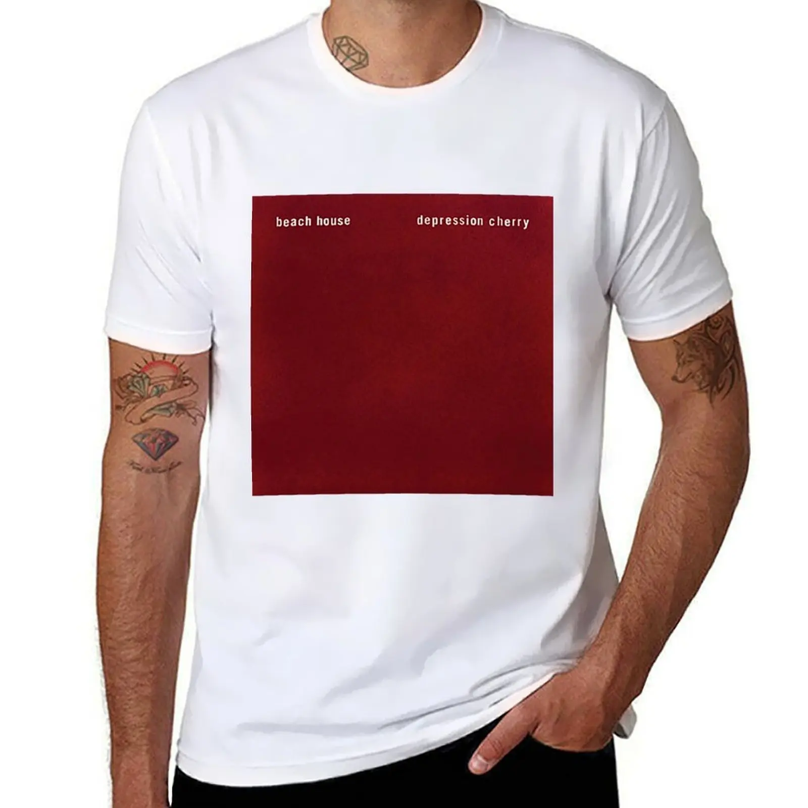 

Depression Cherry - Beach House T-Shirt printed t shirts for man man t shirt cotton T-Shirt