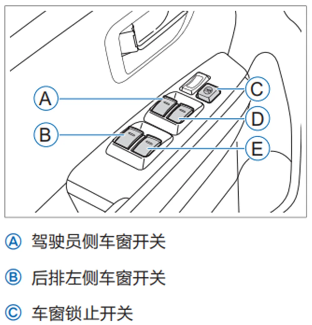 3746500-K80-0089 Anti-pinch Power Master Window Switch Regulator Button For Great Wall Hover CUV Haval H3 H5 2005-2012