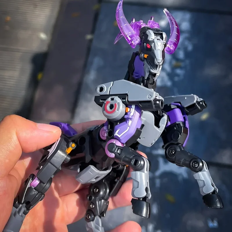 52 jouets bête boîte château magique chèvre fait à la main Animal Mech Transformation modèle Mobile jouet à la mode ornement vacances Surprise cadeau