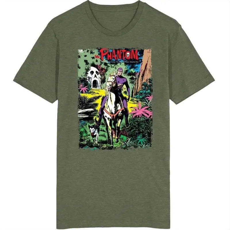 The Phantom Comic Cover Hero On Horseback T-Shirt