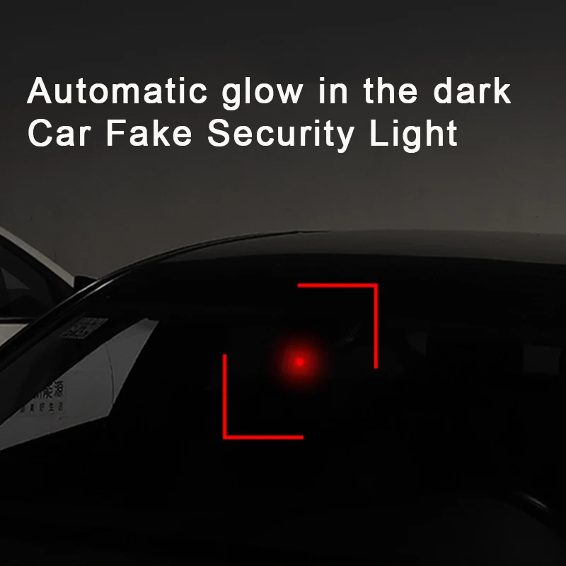 Strobe Signal Security System Universal  Light Simulated  Alarm Wireless Flashing Anti-Theft Caution Lamp LED Flashing Imitation