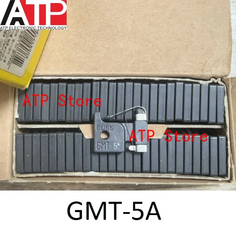 

10-100 шт. 100% новые оригинальные предохранители BK/GMT-5A GMT-5A GMT-5 с индикацией тревоги, быстродействующие, 5А 125В, с держателем и проводом
