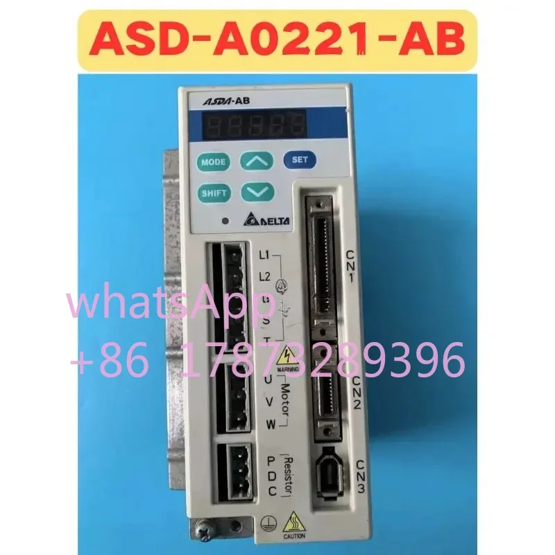 

Used Servo Drive ASD-A0221-AB ASD A0221 AB Normal Function Tested OK