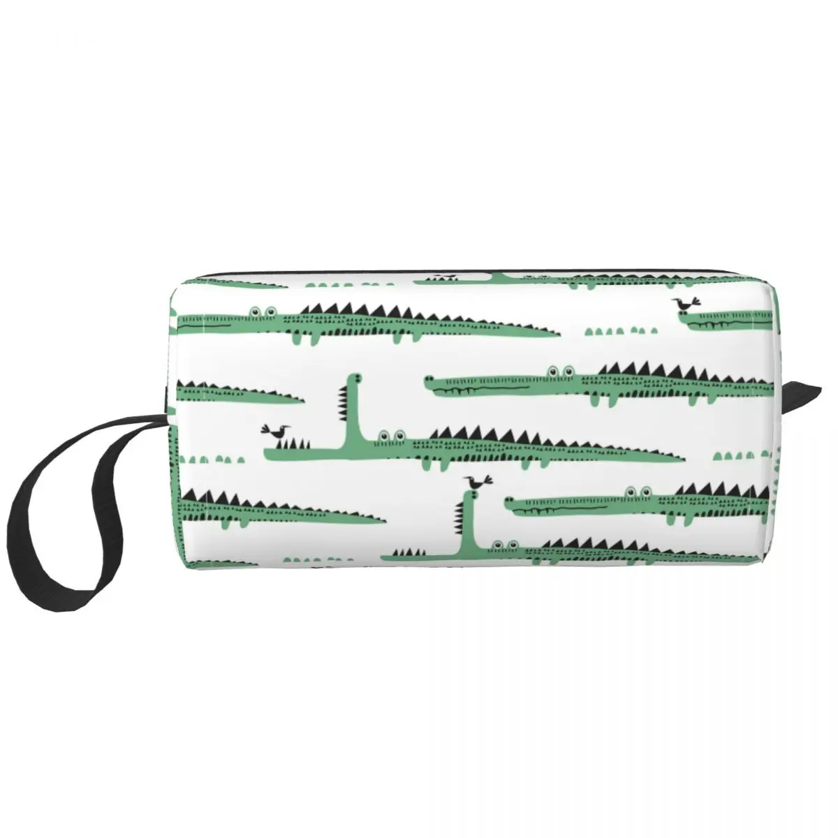 

Crocodile Cartoon Cute Makeup Bags Large Capacity Cosmetic Bag Trend Travel Makeup Organizer Case