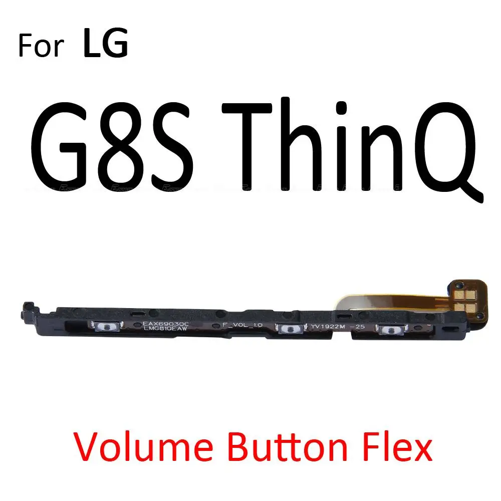 Power ON OFF Mute Switch Control Key Volume Button Flex Cable For LG G5 G6 G7 Plus G8 G8S G8X ThinQ Replacement Parts