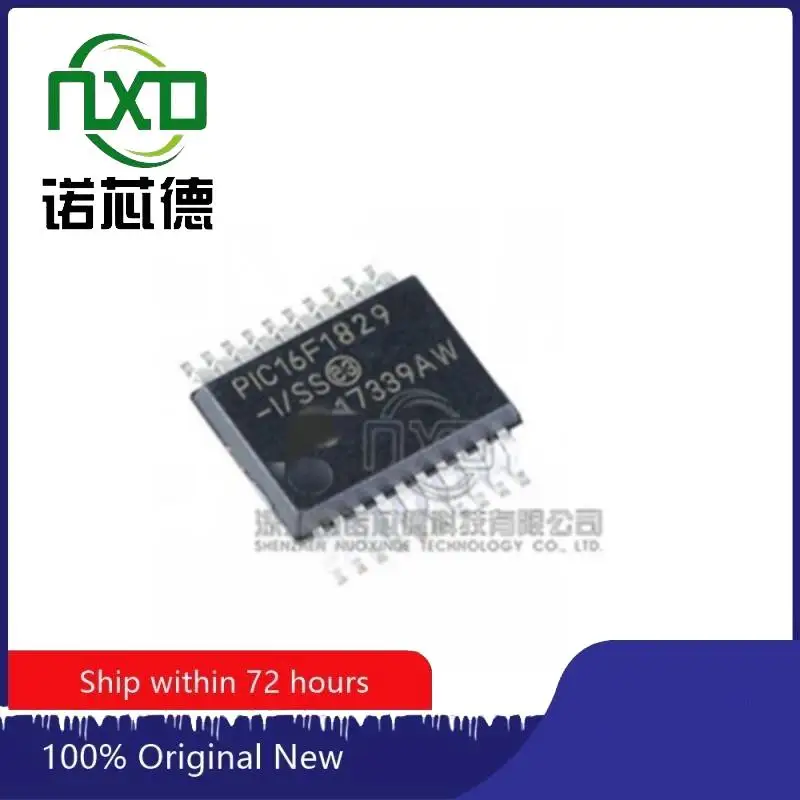 

10PCS/LOT PIC16F1829-I/SS SSOP20 new and original integrated circuit IC chip component electronics professional BOM matching