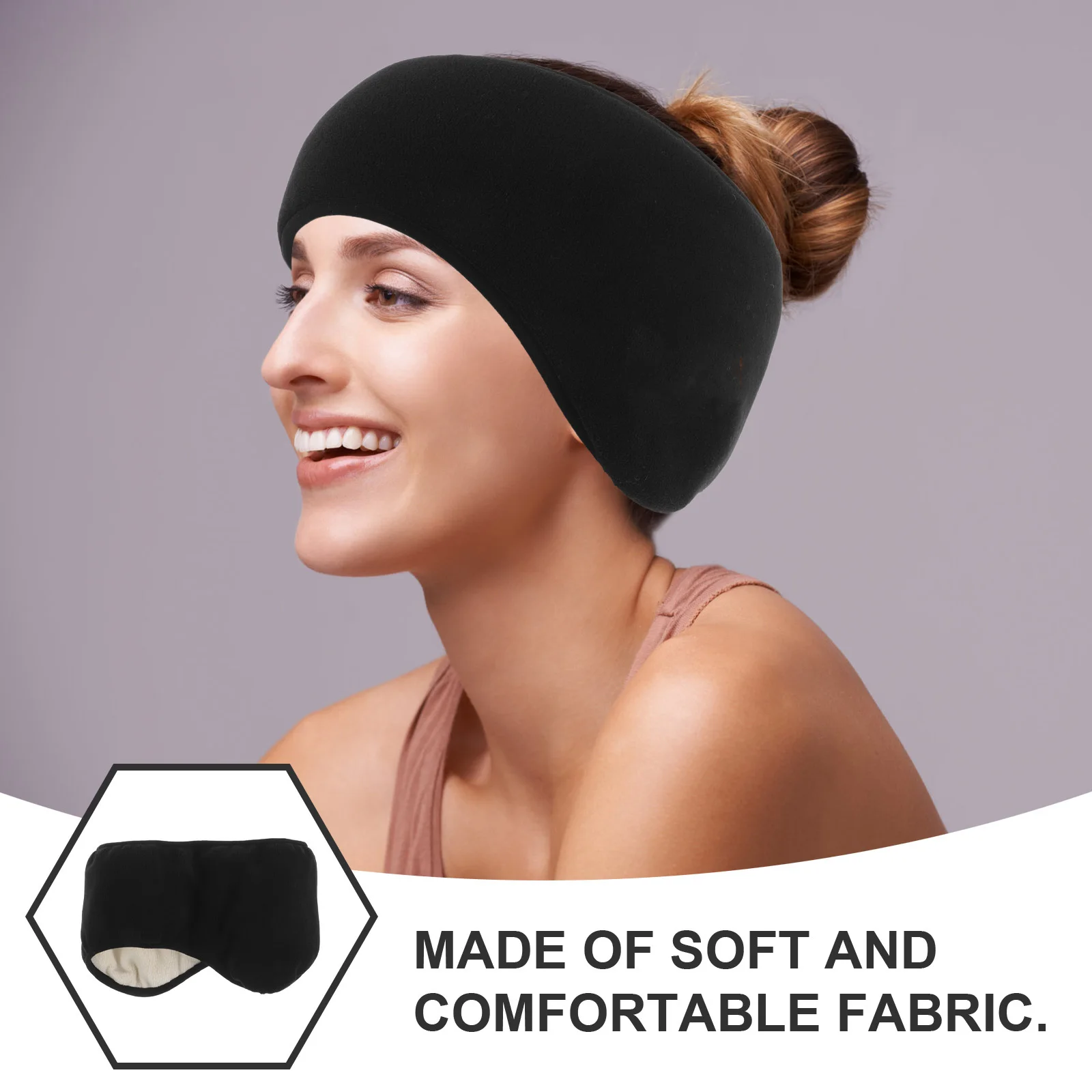 يفشل الأذن مقاومة للرياح، دافئة للحد من الضوضاء، تدفئة الأذن، مكتب قيلولة تحجب الضوء للرجال والنساء في الشتاء #4