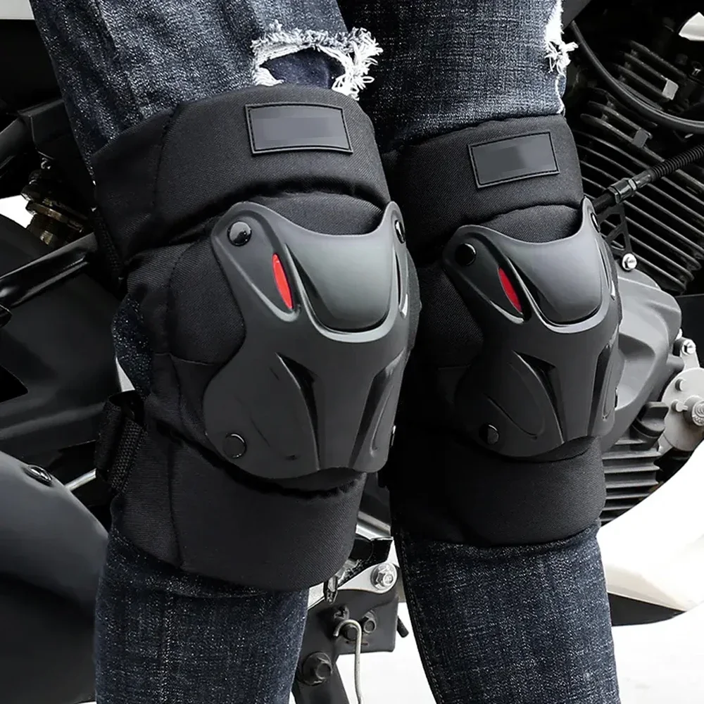 1Pair Motorcycle Riding Knee Pads,Motorcycle Protective Gear Knee Guards, Off-road, Motorcycle Riding Elbow Pads, Outdoor Sports