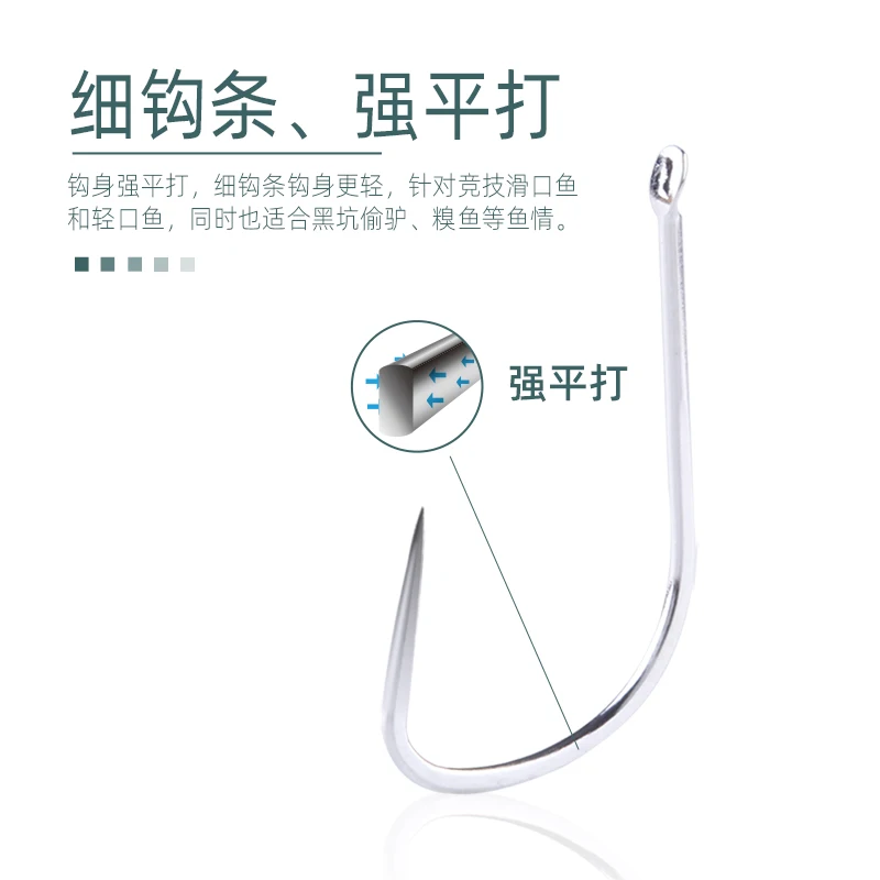 Light Kanto Kurokai, Barbless Fish Hook, Thin Hook Strip, Competitive Slippery Fish, Light Mouth Fish Fishing Hook