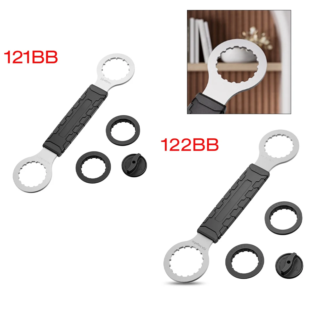 

1pc Bike Bottom Bracket Removal Tool 12x46mm/FSA Mega-Evo Chrome-plated Steel Disassemble Assemble Wrench Bike Maintenance Parts