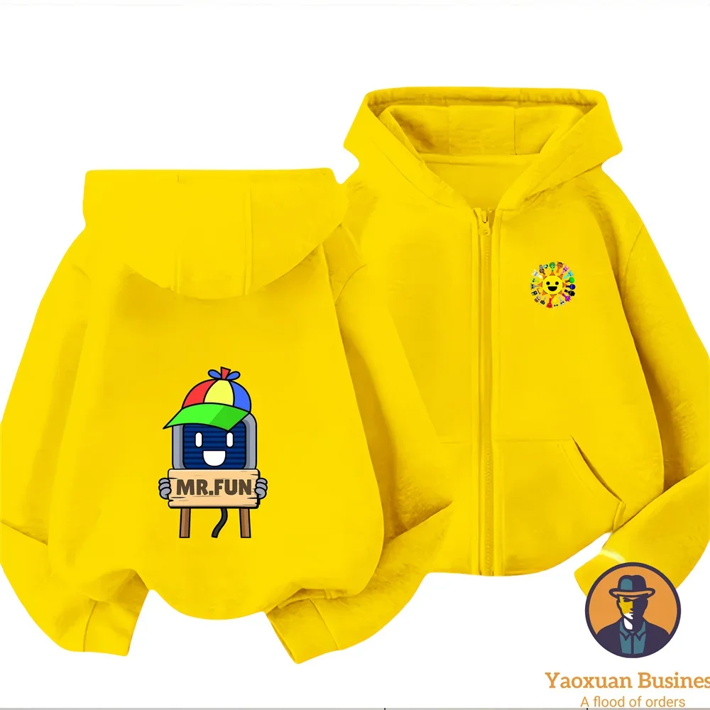 

Beat Boxes Men's Cartoon Sweatshirts Spring and Autumn Women's Large-sized Zippered Sweatshirts New Couple Street Fashion Coats