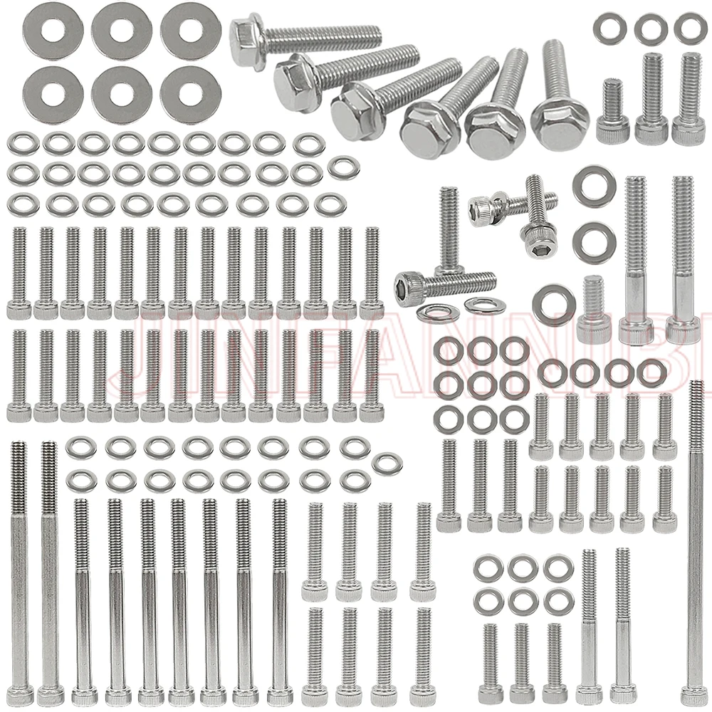 

Stainless Steel Engine Bolts Kit For Yamaha Raptor 700 YFM700 YFM700R 2006-2020 2021 2022 2023 2024